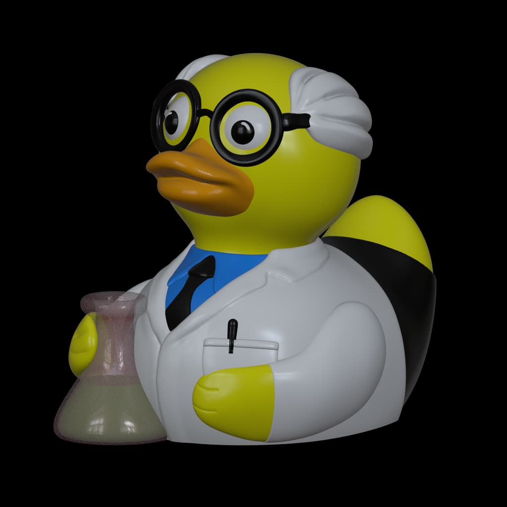 Scientist Duck